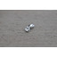 Серебряная серьга-пусета с маленьким белым фианитиком  МРК21317061